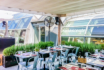 Ristorante con dehor esclusivo