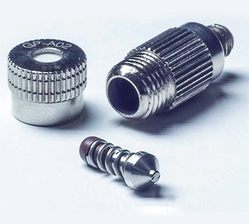 50 Pezzi Kit Ugelli Nebulizzatori Alta Pressione per Sistema di Raffreddamento, Ugello per Nebulizzazione Nebbia Ottone per Nebulizzatore da Esterno di Raffreddamento Atomizzatore ( Size : 0.4mm