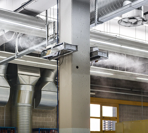 I ventilatori nebulizzatori tangenziali