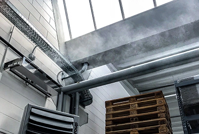 Tipologie di ventilatore ad acqua per nebulizzare