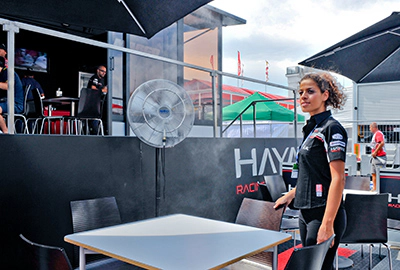 Nebulizzazione hospitality Moto Gp Imola