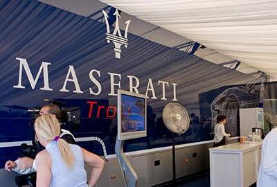 Nebulizzatori per evento Maserati