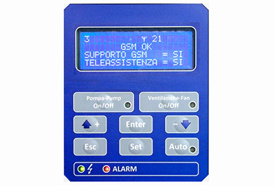 Particolare di dettaglio della tastiera dell'elletronica Eddy5