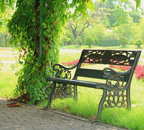 Raffrescamento per esterni: parchi e giardini e strutture
