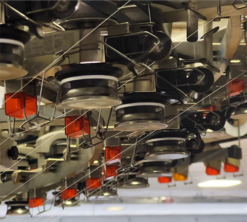 Umidificazione ambienti per l'industria tessile